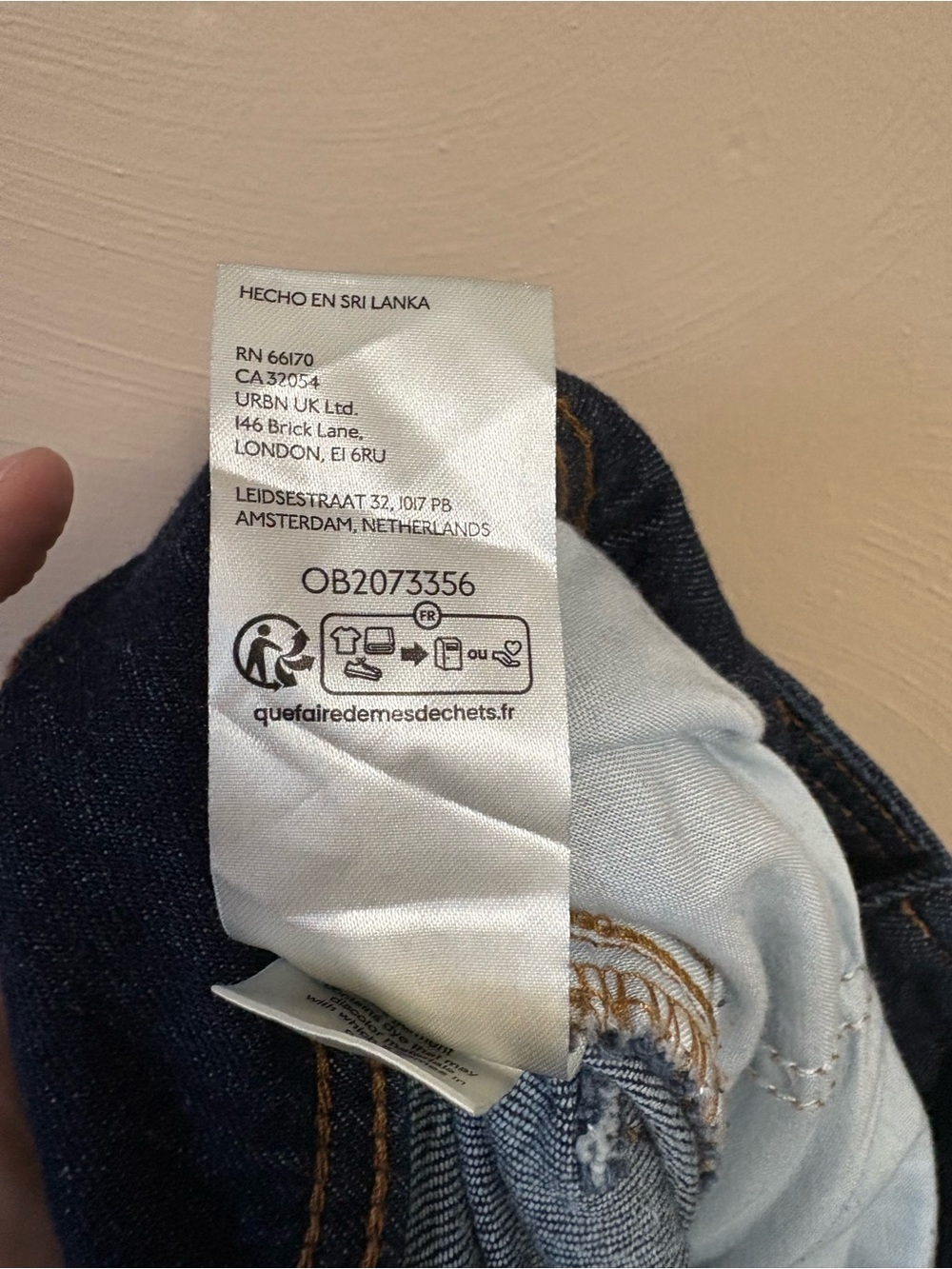 Anthropologie Pilcro Dramazzo Ultra Wide-Leg Jeans Blue Size 29 - Picture 16 of 16